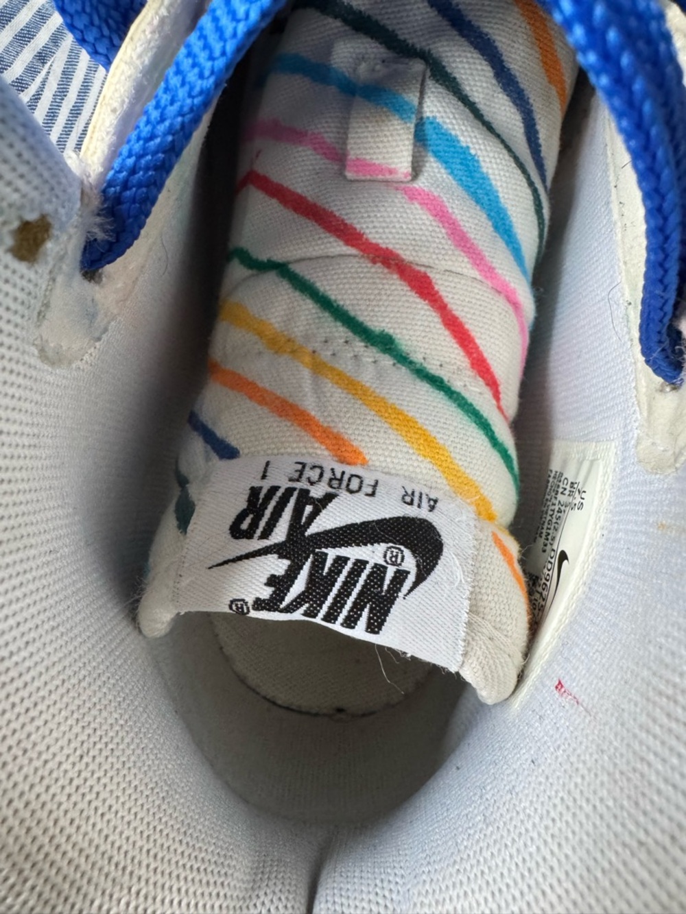 Nike Air Force Ones, Custom painted - Picture 9 of 12